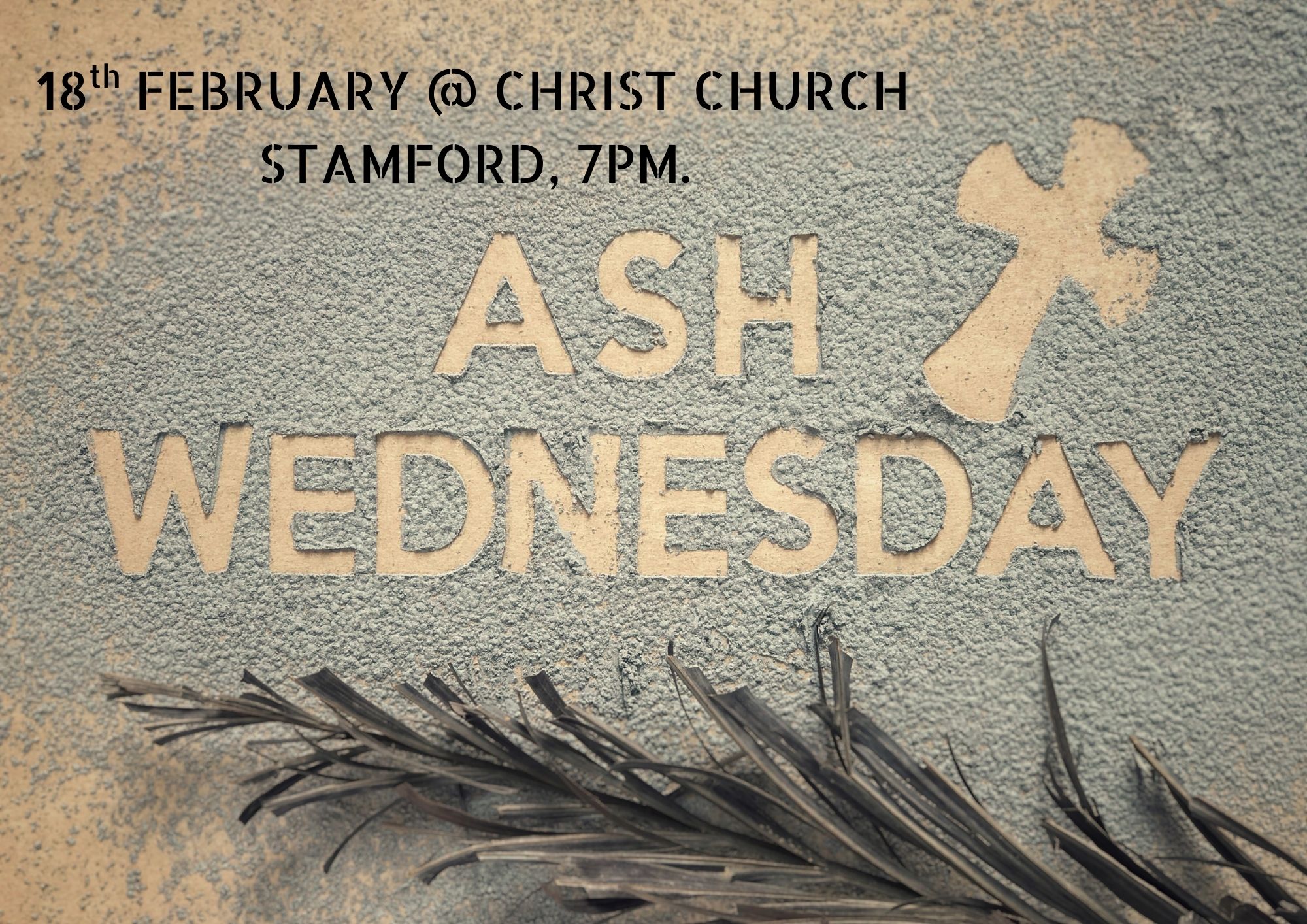 18th FEBRUARY @ CHRIST CHURCH